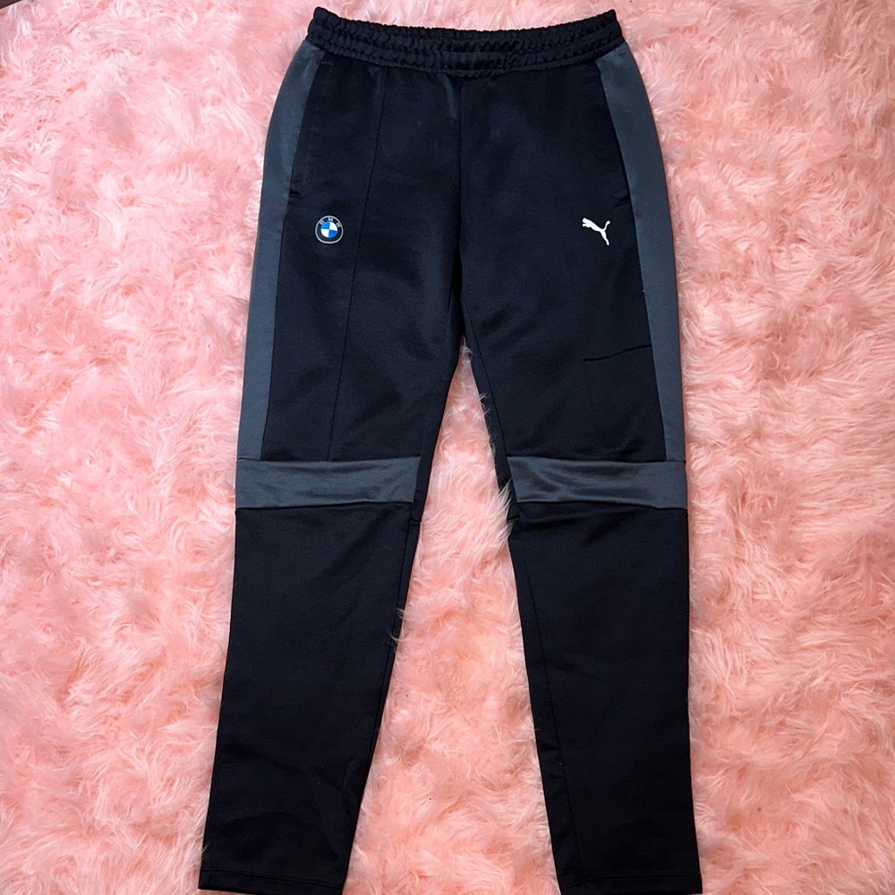 Puma BMW MEN Black and Gray Joggers